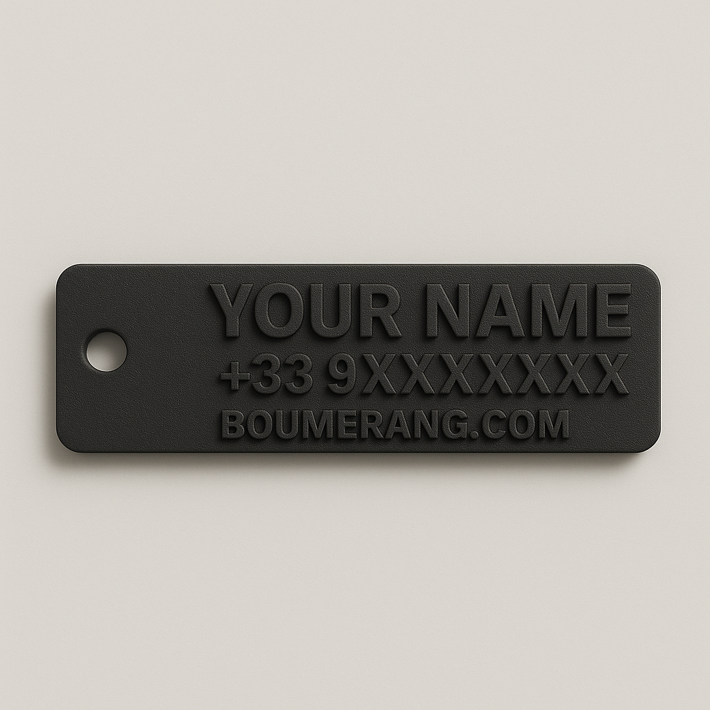 Regulatory Rectangle Tag (110)