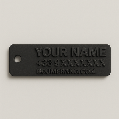 Regulatory Rectangle Tag (110)