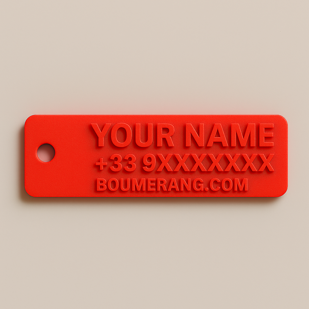 Regulatory Rectangle Tag (110)